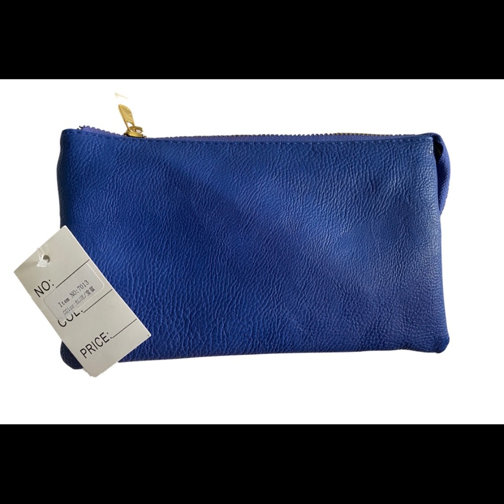 Blue Crossbody Bag.